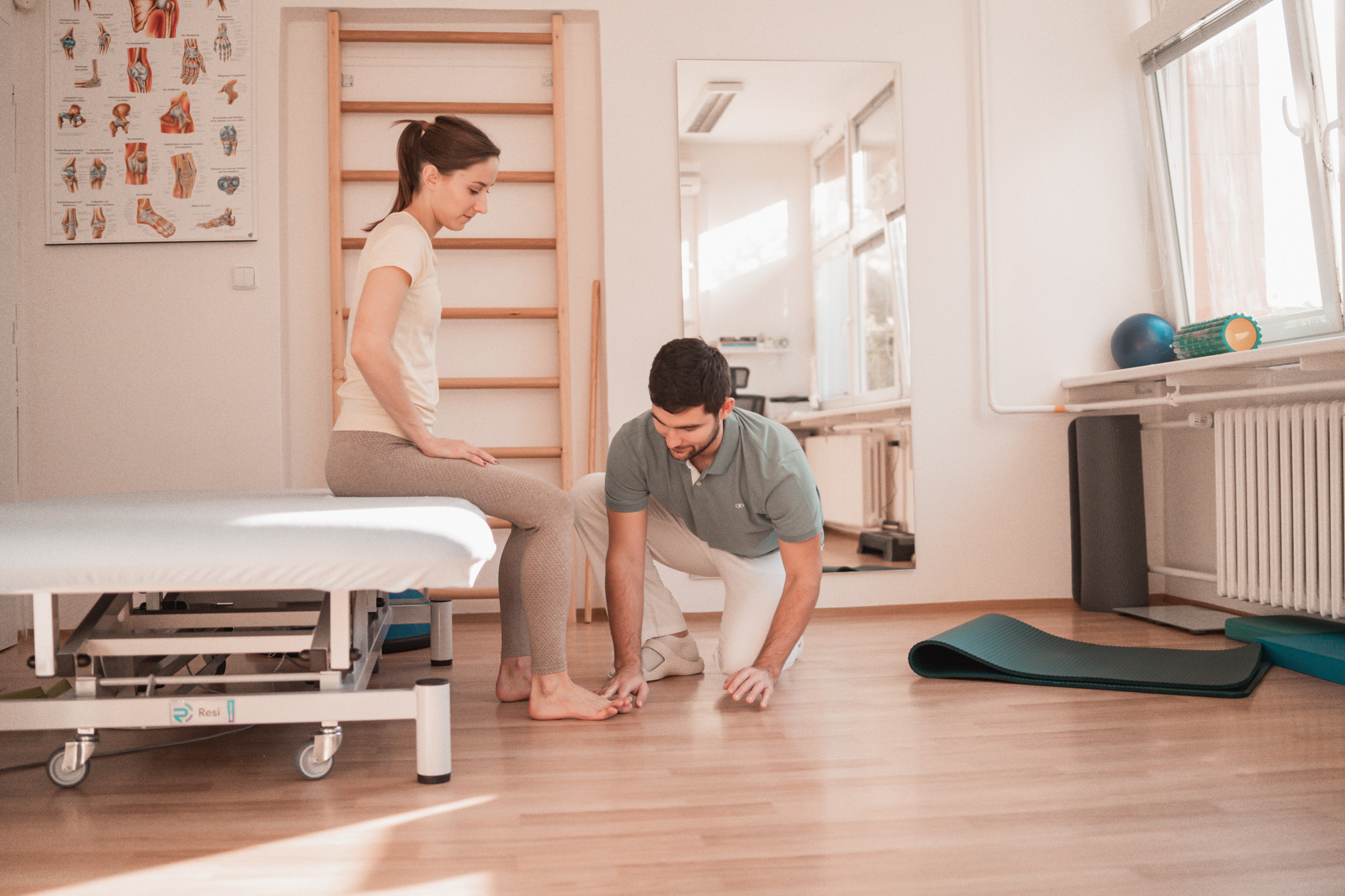 Fyzioterapie nohy v Brně